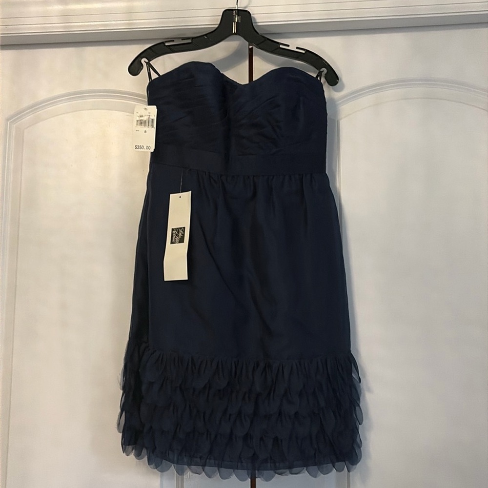 Beautiful navy vintage Phoebe Couture dress bought at Saks 5th Avenue. With tags